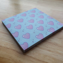 Load image into Gallery viewer, Cyber Hearts Post-It Notes